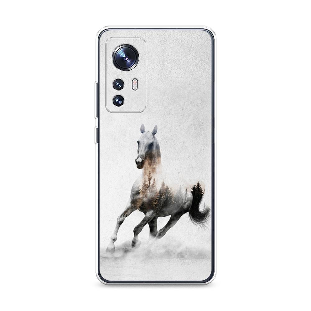 

Чехол Awog на Xiaomi 12/12X/12S "Лошадь лес", Разноцветный, 312950-2