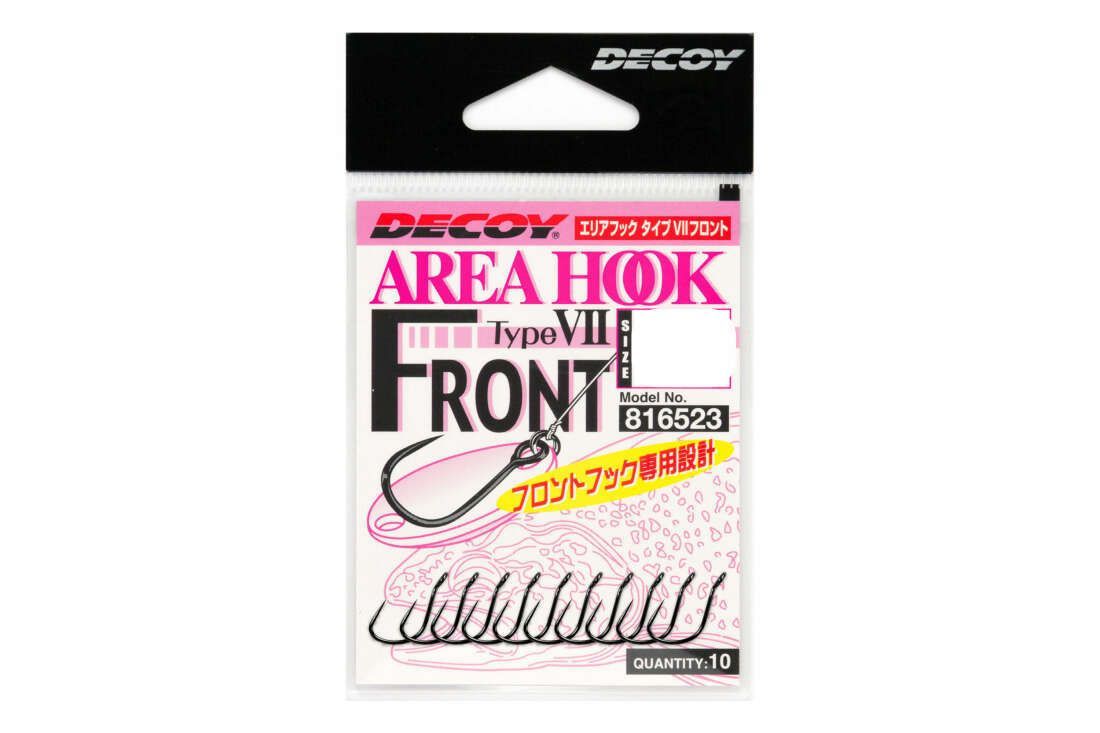 

Крючок Decoy Area Hook VII Front #12 (10шт), Черный, Area Hook VII Front