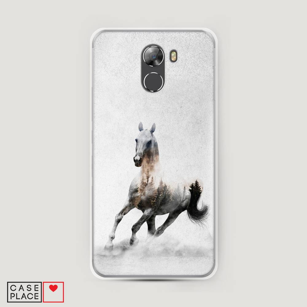 

Чехол Awog на Wileyfox Swift 2 / Вилейфокс Свифт 2 "Лошадь лес", Разноцветный, 210350-2