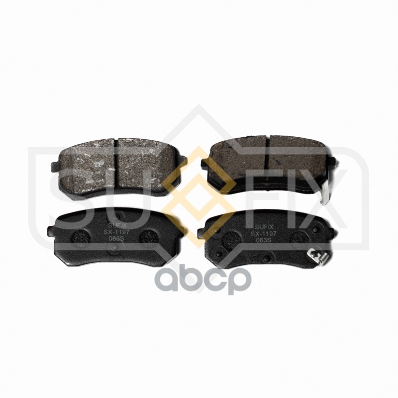 

Тормозные колодки Sufix задние правые/левые дисковые sx1197