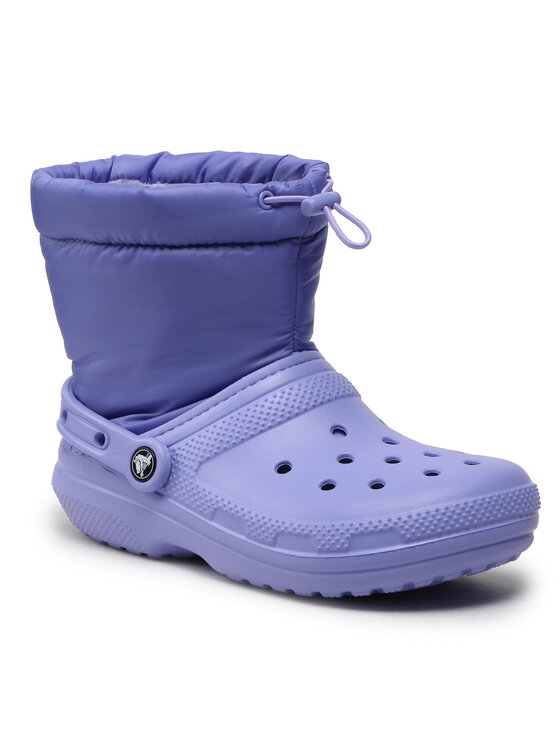 

Ботинки утепленные Classic Lined Neo Puff Boot 206630 Crocs Фиолетовый 36,5 EU, Classic Lined Neo Puff Boot 206630