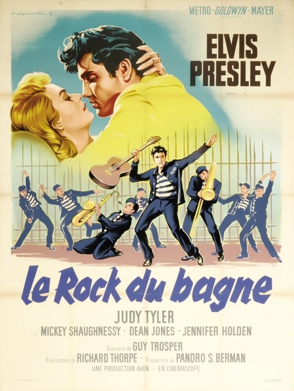 

Постер к фильму "Тюремный рок" (Jailhouse Rock) A3