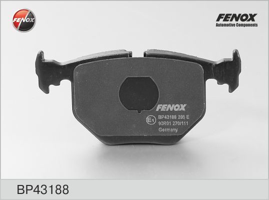 

Тормозные колодки FENOX задние дисковые для BMW E38 2.8/4.0/5.0, E46 M3 3.2 95- BP43188