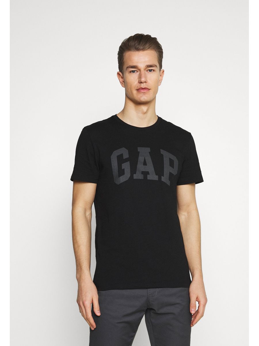 

Футболка мужская GAP GP022O081 черная M, Черный, GP022O081
