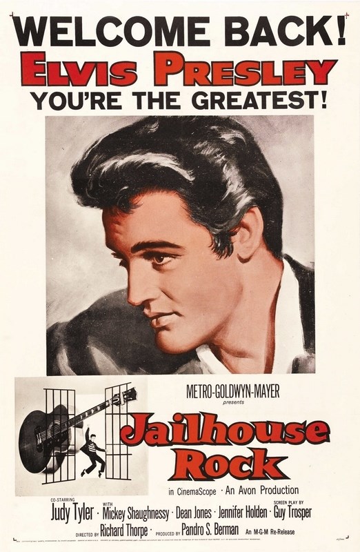 

Постер к фильму "Тюремный рок" (Jailhouse Rock) A2