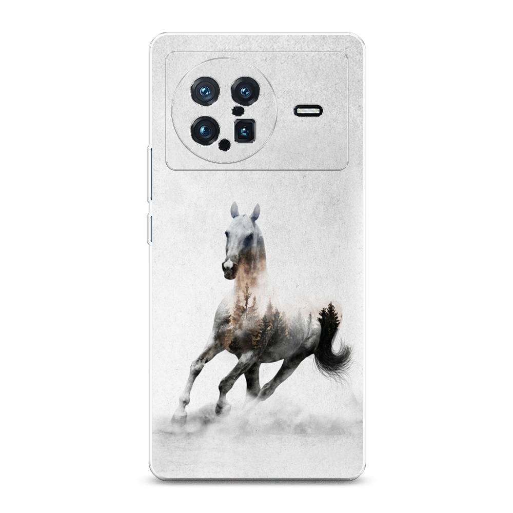 

Чехол Awog на Vivo X Note "Лошадь лес", Разноцветный, 266950-2