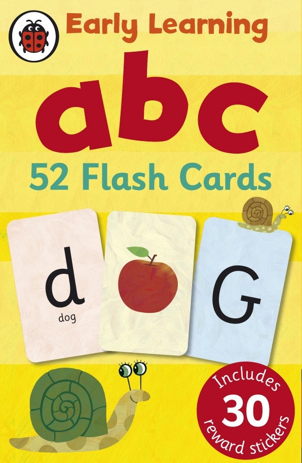 фото Книга early learning abc flashcards. карточки (52) ladybird