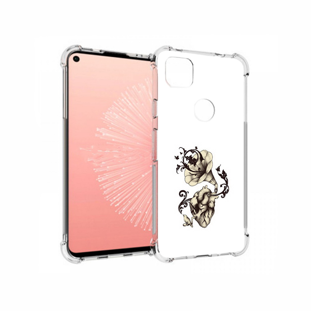 

Чехол MyPads Tocco для Google Pixel 4A Граммофон, Прозрачный, Tocco