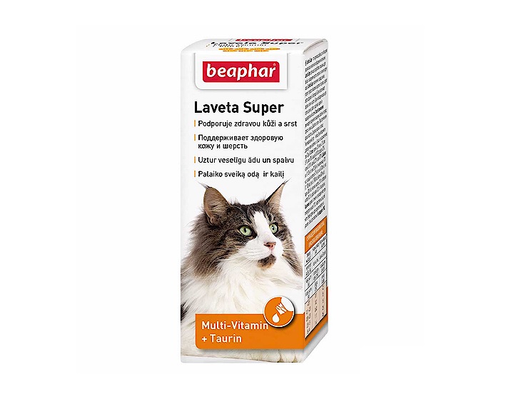 Витаминный комплекс для кошек Beaphar Laveta Super, 50 мл