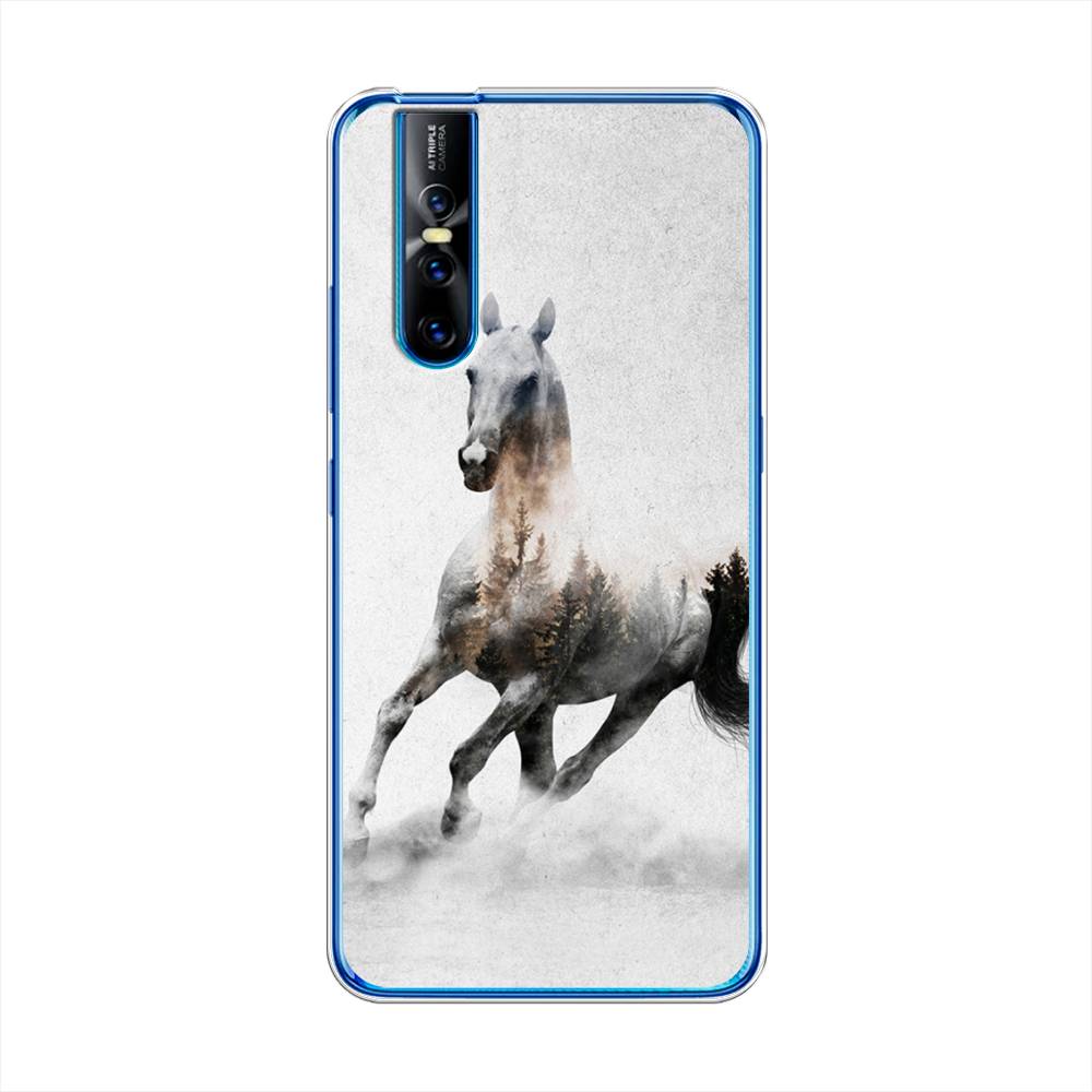 

Чехол Awog на Vivo V15 Pro "Лошадь лес", Разноцветный, 261150-2