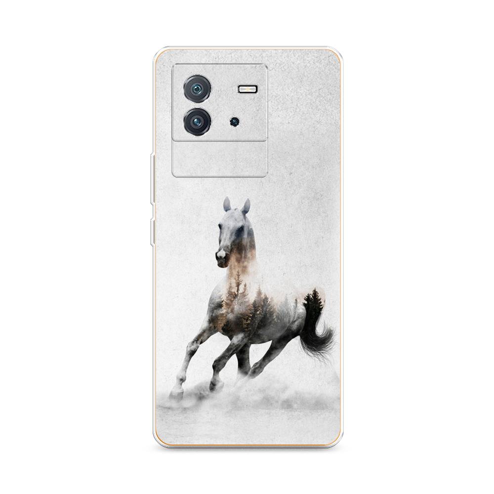 

Чехол Awog на Vivo iQOO Neo6 "Лошадь лес", Разноцветный, 266850-2