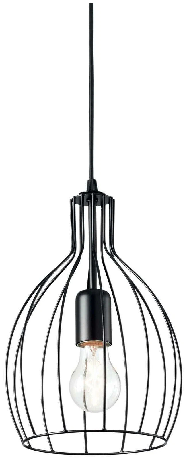 Ideal Lux Подвесной светильник Ideal Lux Ampolla-2 SP1 Nero 148