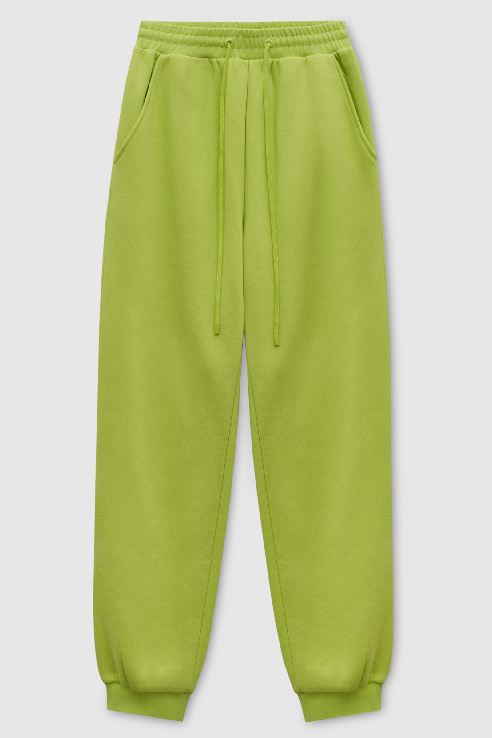 Спортивные брюки женские Finn Flare FAD110143 зеленые L