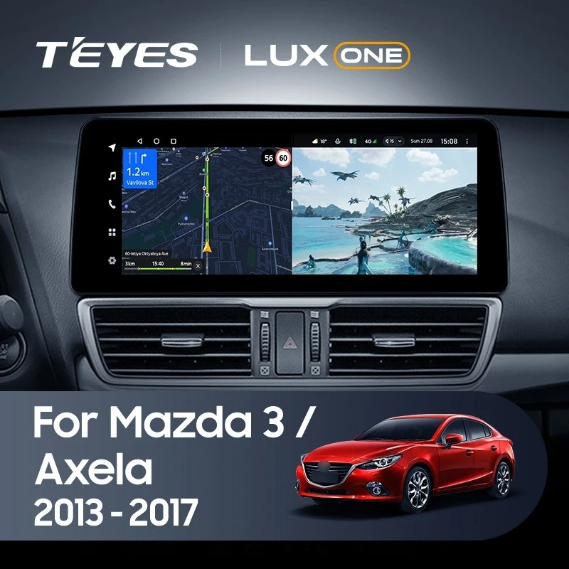 

Штатная магнитола Teyes LUX ONE 4/32 Mazda 3 BM (2013-2017) Тип-В, Lux One