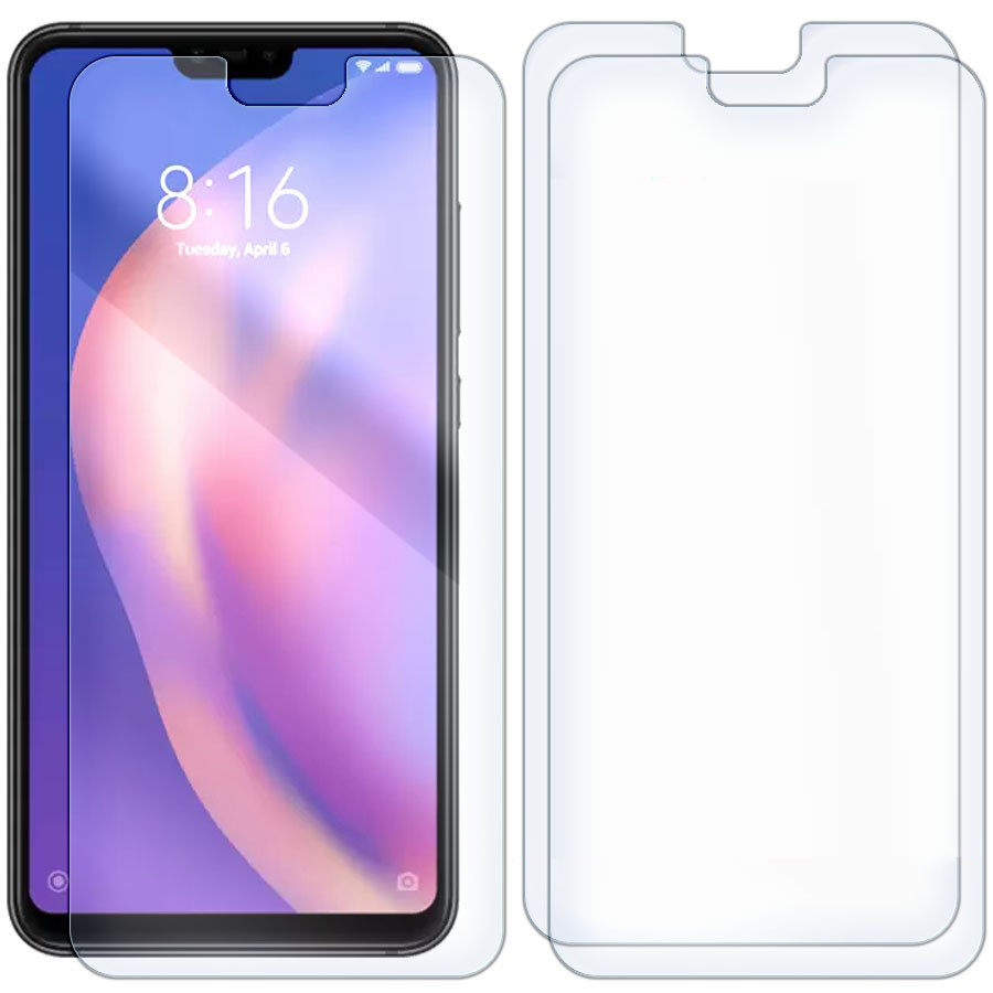 

Комплект из 3-x защитных гибридных стекол для Xiaomi Mi 8 Lite