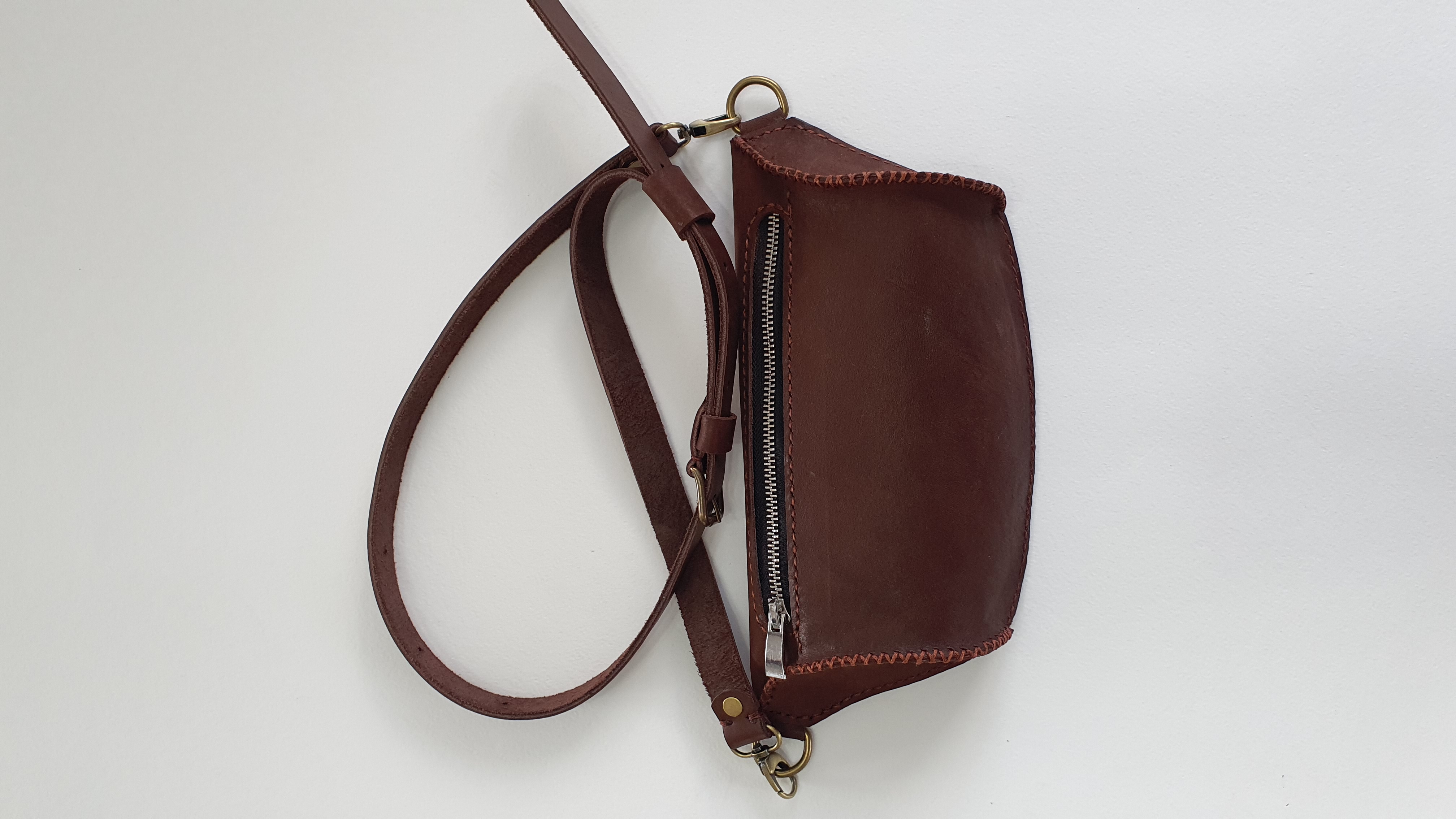 

Сумка унисекс 9KOSH коричневая, Коричневый, 9KOSH