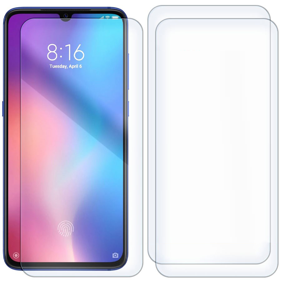 

Комплект из 3-x защитных гибридных стекол для Xiaomi Mi 9 SE