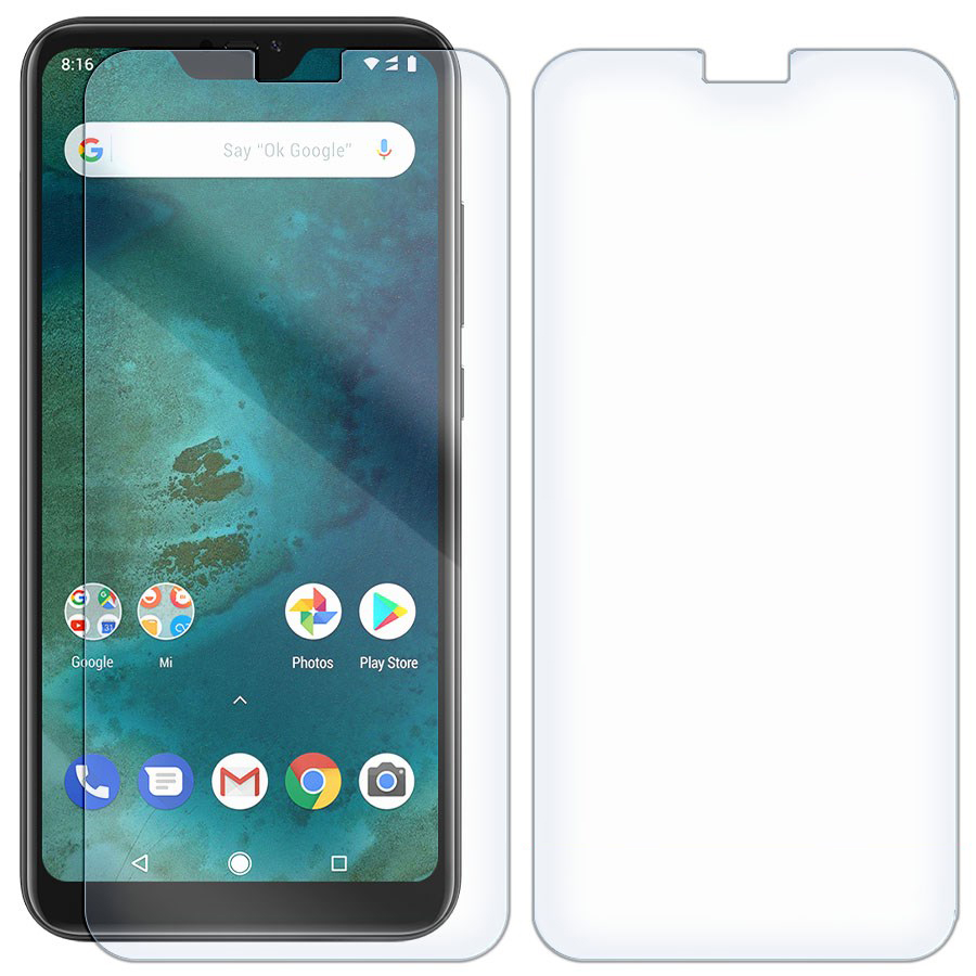 

Комплект из 2-x защитных гибридных стекол для Xiaomi Mi A2 Lite