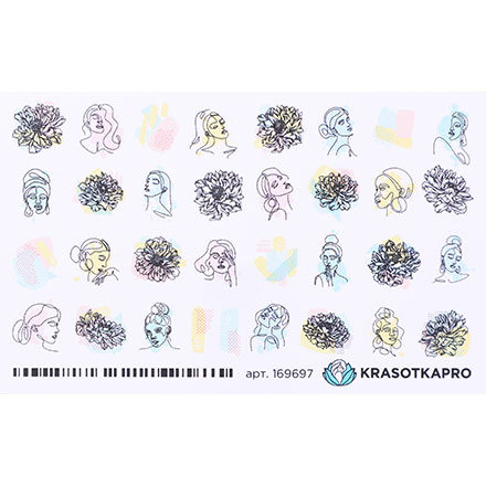 

Слайдер-дизайн KrasotkaPro, №169697 «Акварельный с лицами»