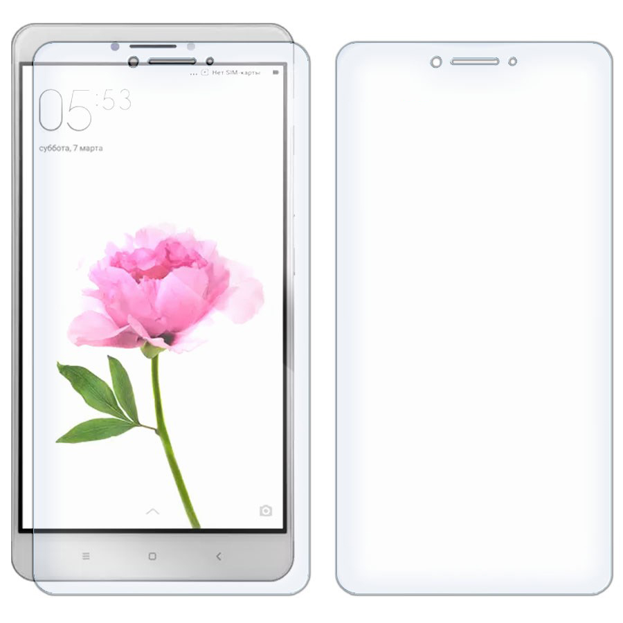 

Комплект из 2-x защитных гибридных стекол для Xiaomi Mi Max