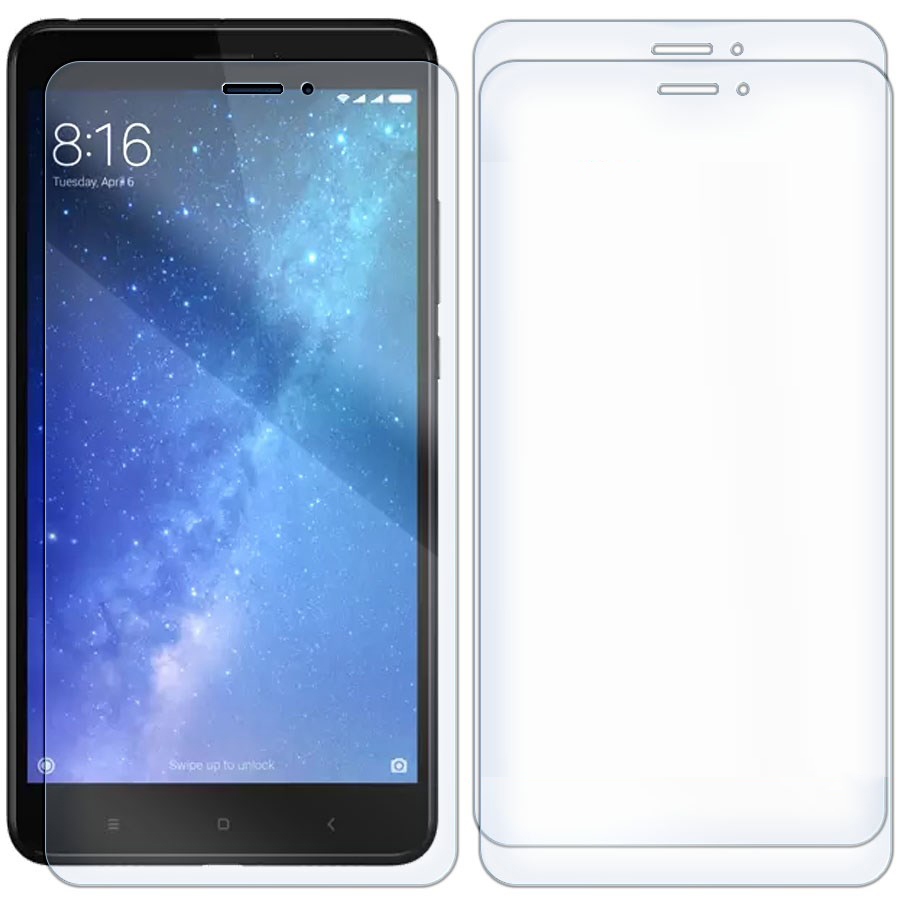 

Комплект из 3-x защитных гибридных стекол для Xiaomi Mi Max 2