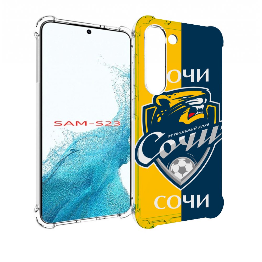 

Чехол MyPads фк сочи для Samsung Galaxy S23, Прозрачный, Tocco