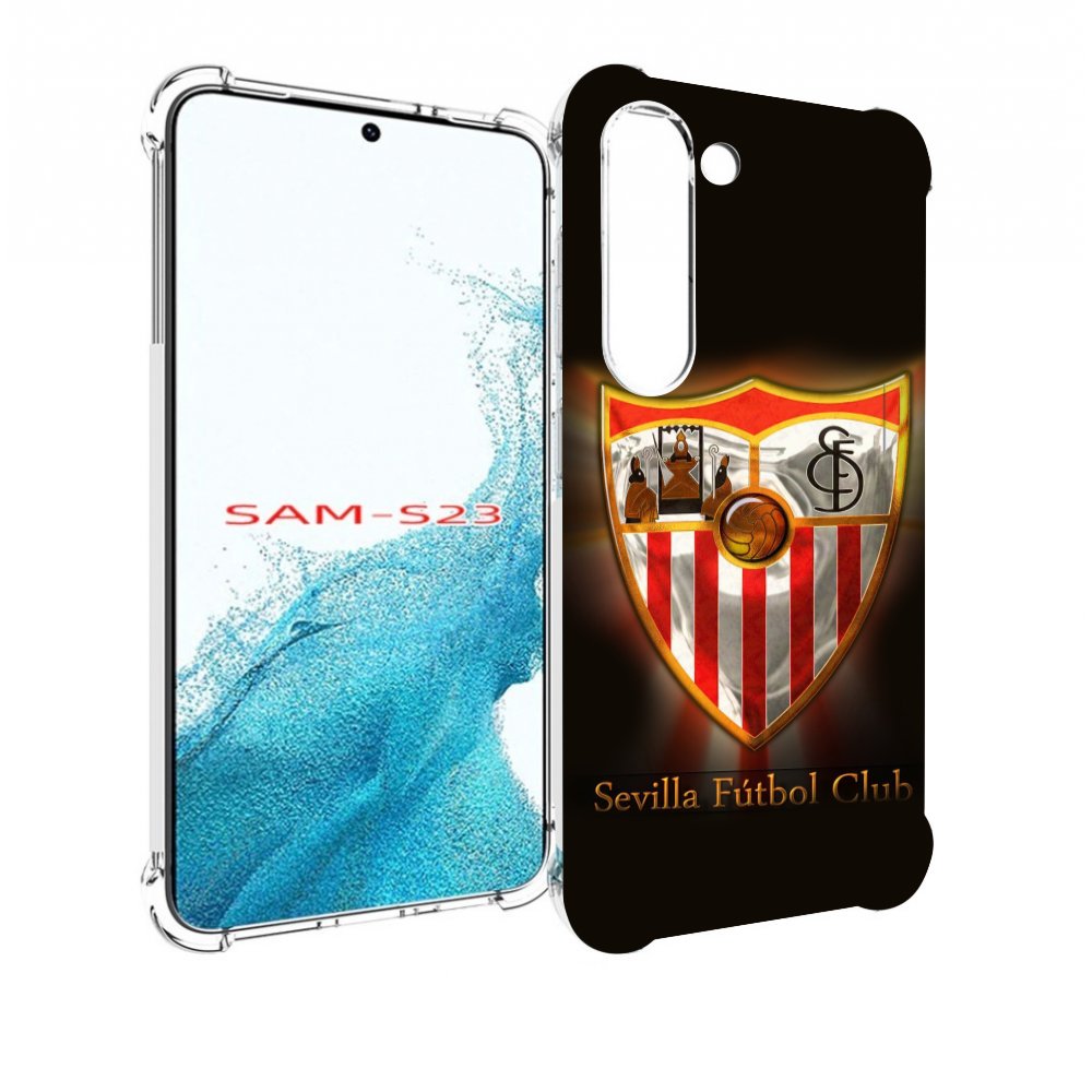 

Чехол MyPads фк севилья испания мужской для Samsung Galaxy S23, Прозрачный, Tocco