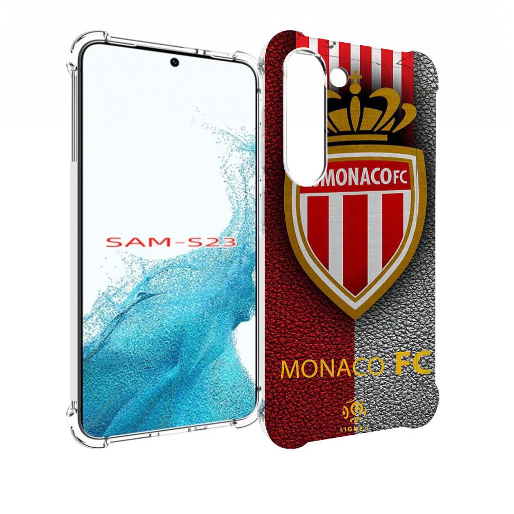 

Чехол MyPads фк монако для Samsung Galaxy S23, Прозрачный, Tocco
