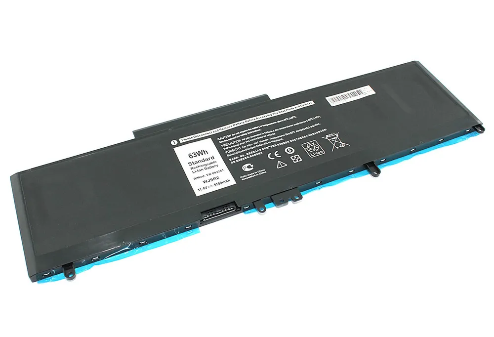 

Аккумуляторная батарея для ноутбука Dell Latitude 5570 WJ5R2 11.4V 5500mAh OEM, WJ5R2 11.4V 5500mAh