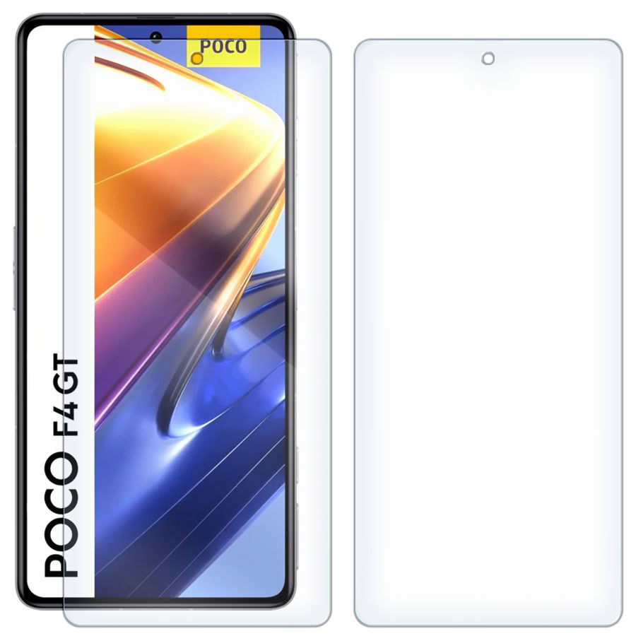

Комплект из 2-x защитных гибридных стекол для Xiaomi Poco F4 GT