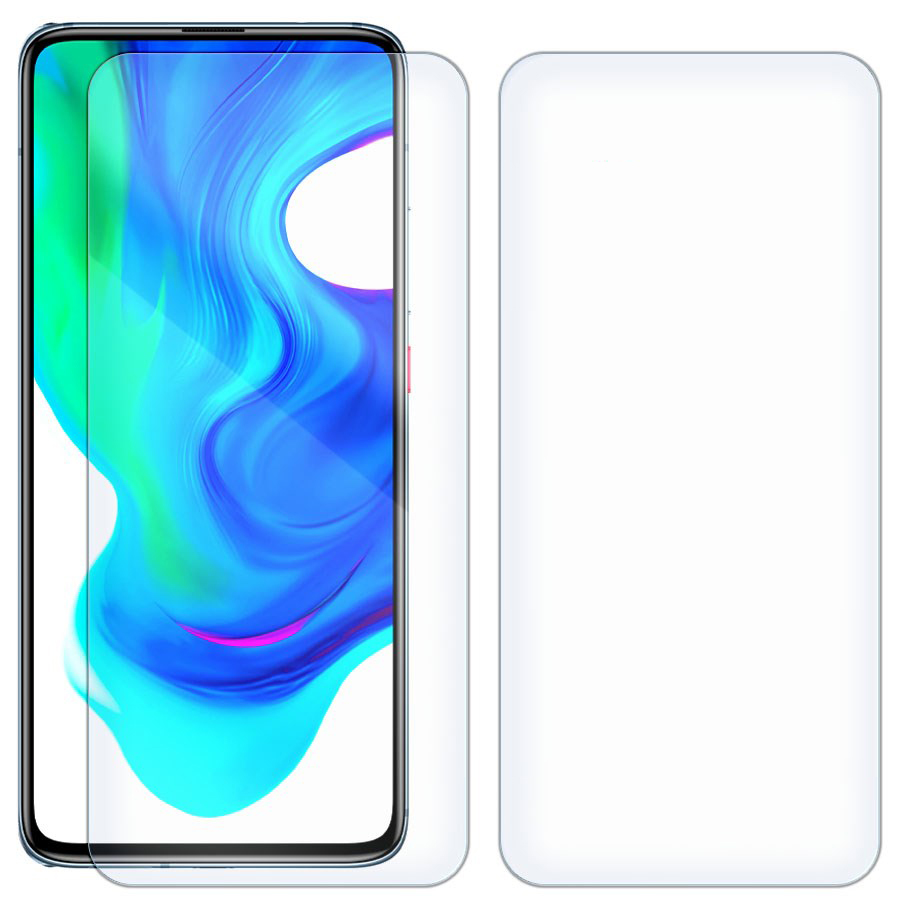 

Комплект из 2-x защитных гибридных стекол для Xiaomi Poco F2 Pro