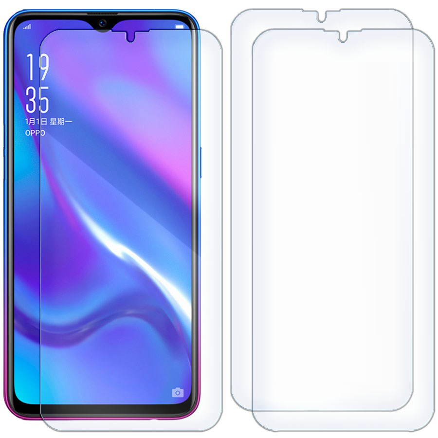 

Комплект из 3-x защитных гибридных стекол для OPPO RX17 Neo