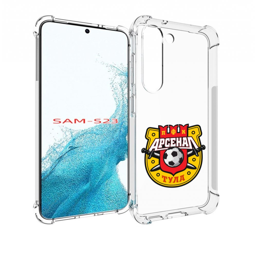 

Чехол MyPads фк арсенал тула мужской для Samsung Galaxy S23, Прозрачный, Tocco