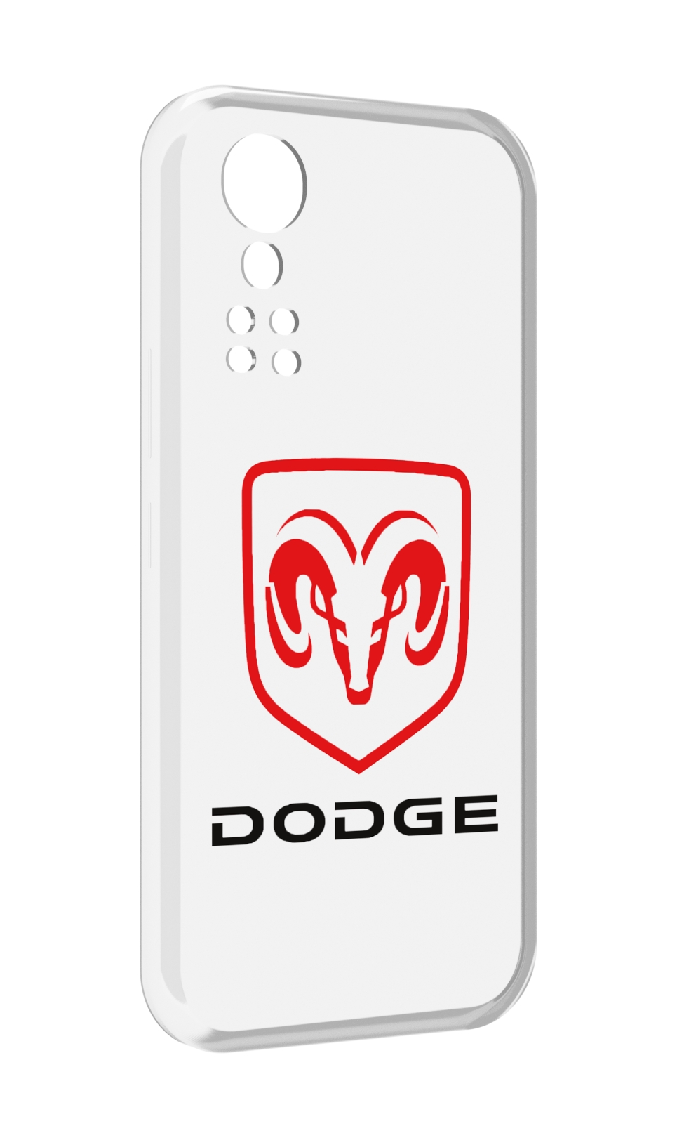 

Чехол MyPads dodge-2 мужской для ZTE Axon 30 5G / Axon 30S, Прозрачный, Tocco