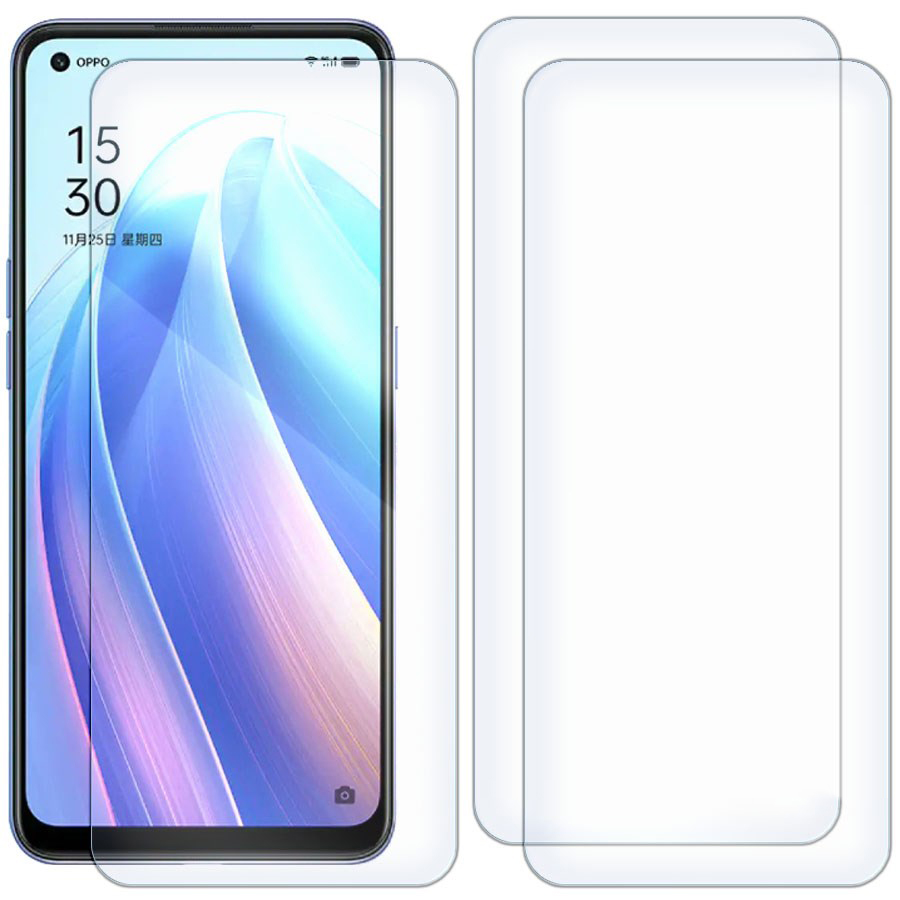

Комплект из 3-x защитных гибридных стекол для OPPO Reno 7 SE