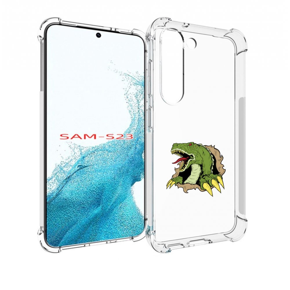 

Чехол MyPads годзила для Samsung Galaxy S23, Прозрачный, Tocco