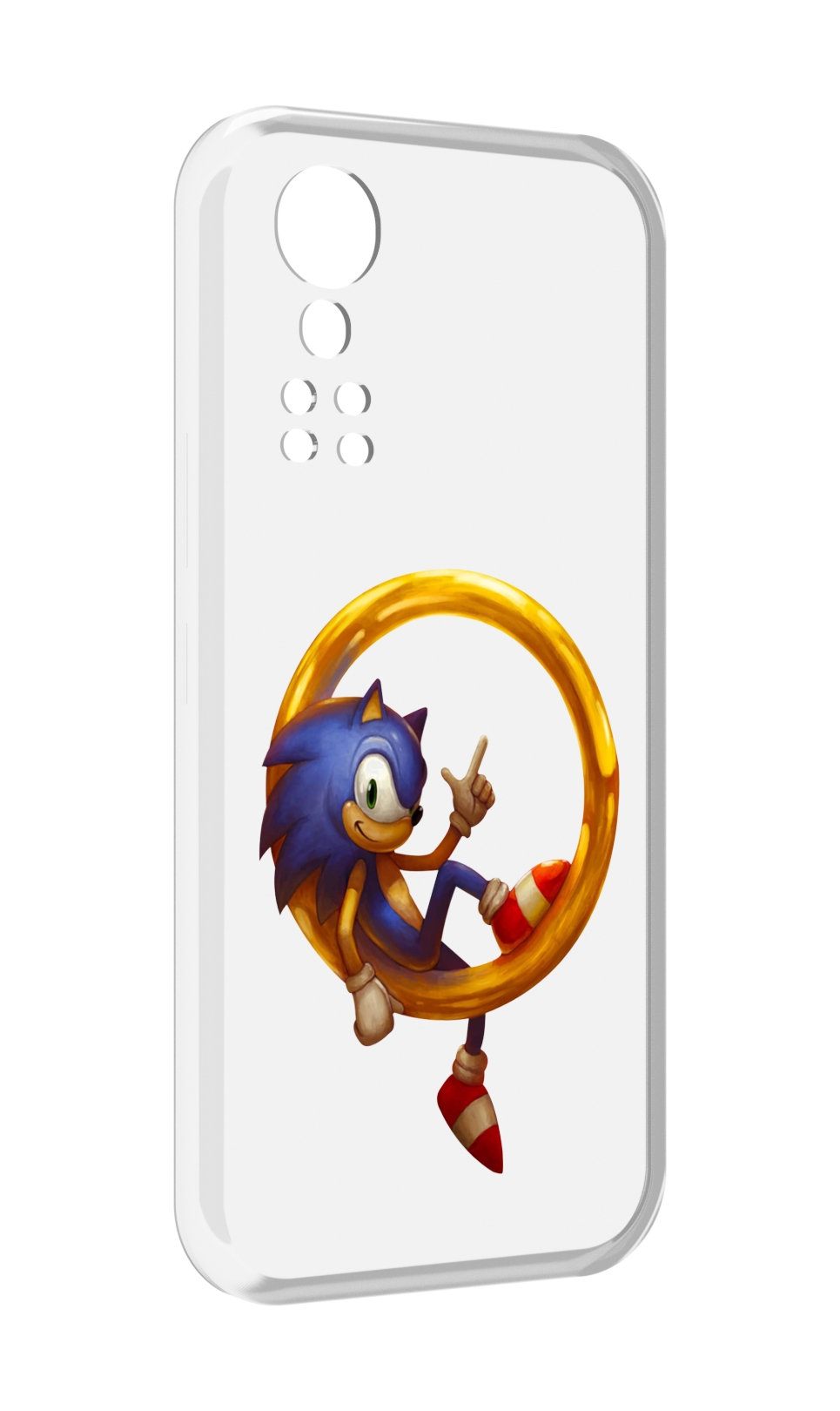 

Чехол MyPads Sonic-R для ZTE Axon 30 5G / Axon 30S, Прозрачный, Tocco