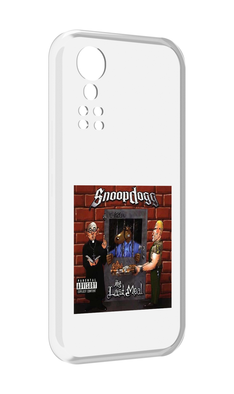 

Чехол MyPads Snoop Dogg THA LAST MEAL для ZTE Axon 30 5G / Axon 30S, Прозрачный, Tocco