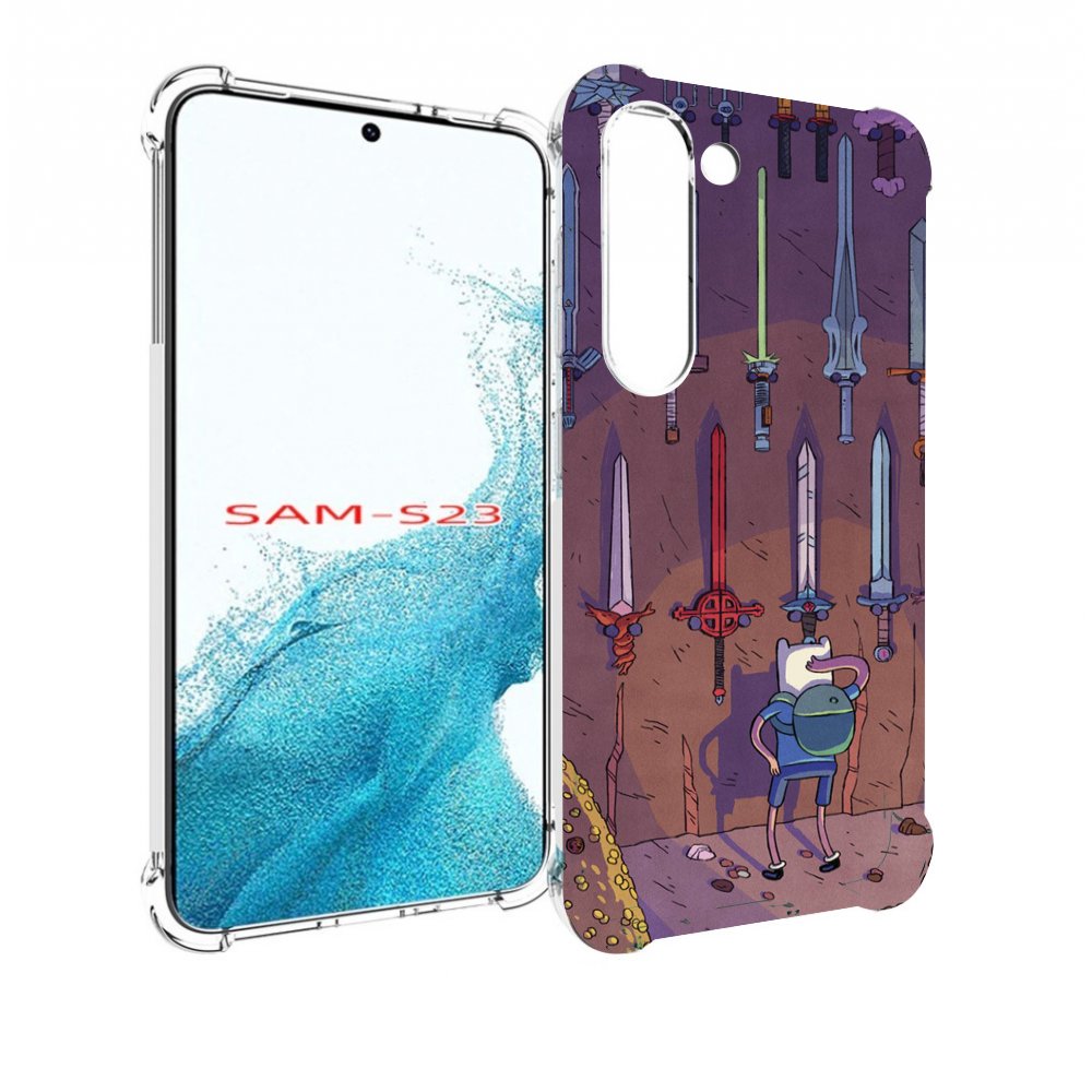 

Чехол MyPads фин ищет меч для Samsung Galaxy S23, Прозрачный, Tocco