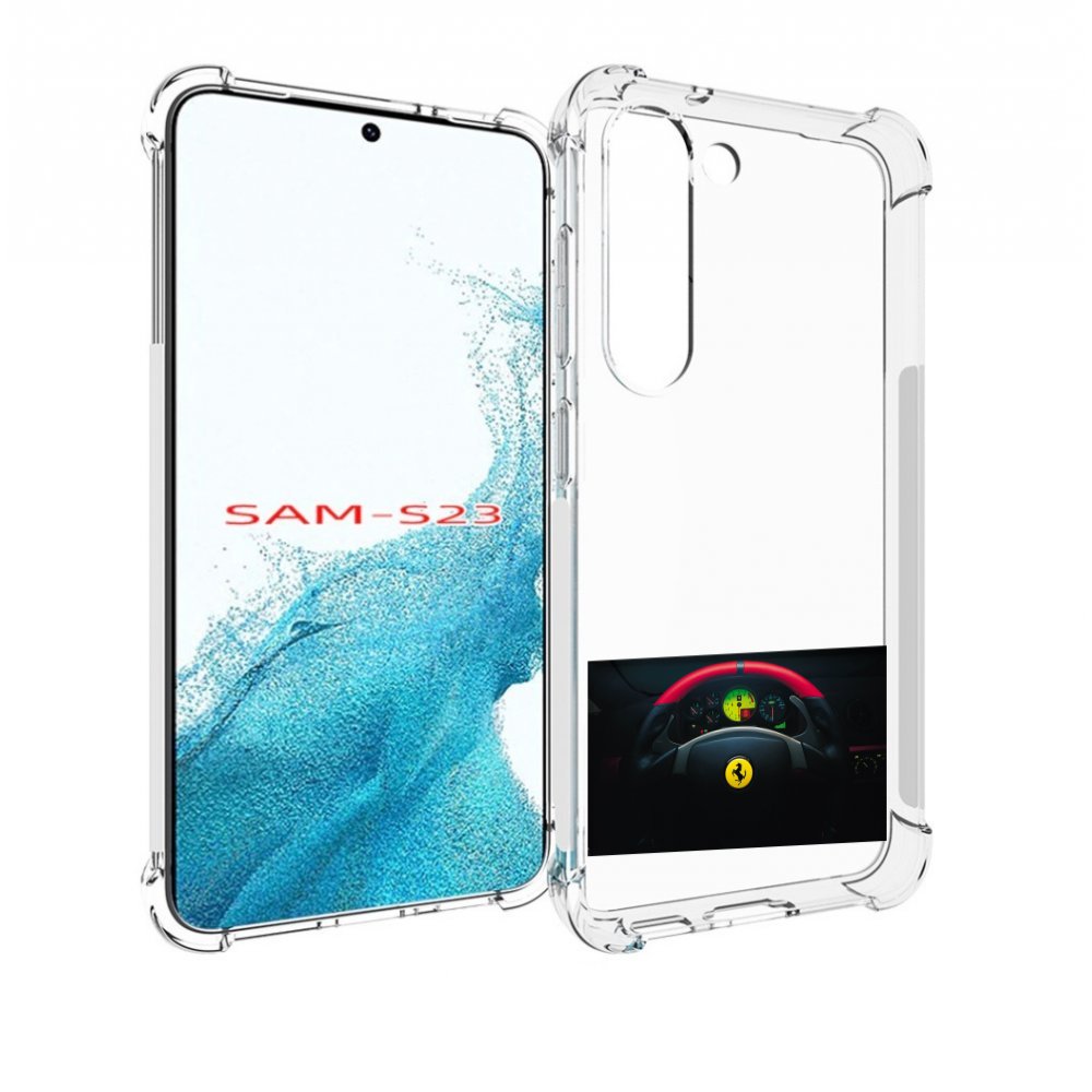 

Чехол Mypads Ferrari 2 Для Samsung Galaxy S23, Прозрачный, Tocco