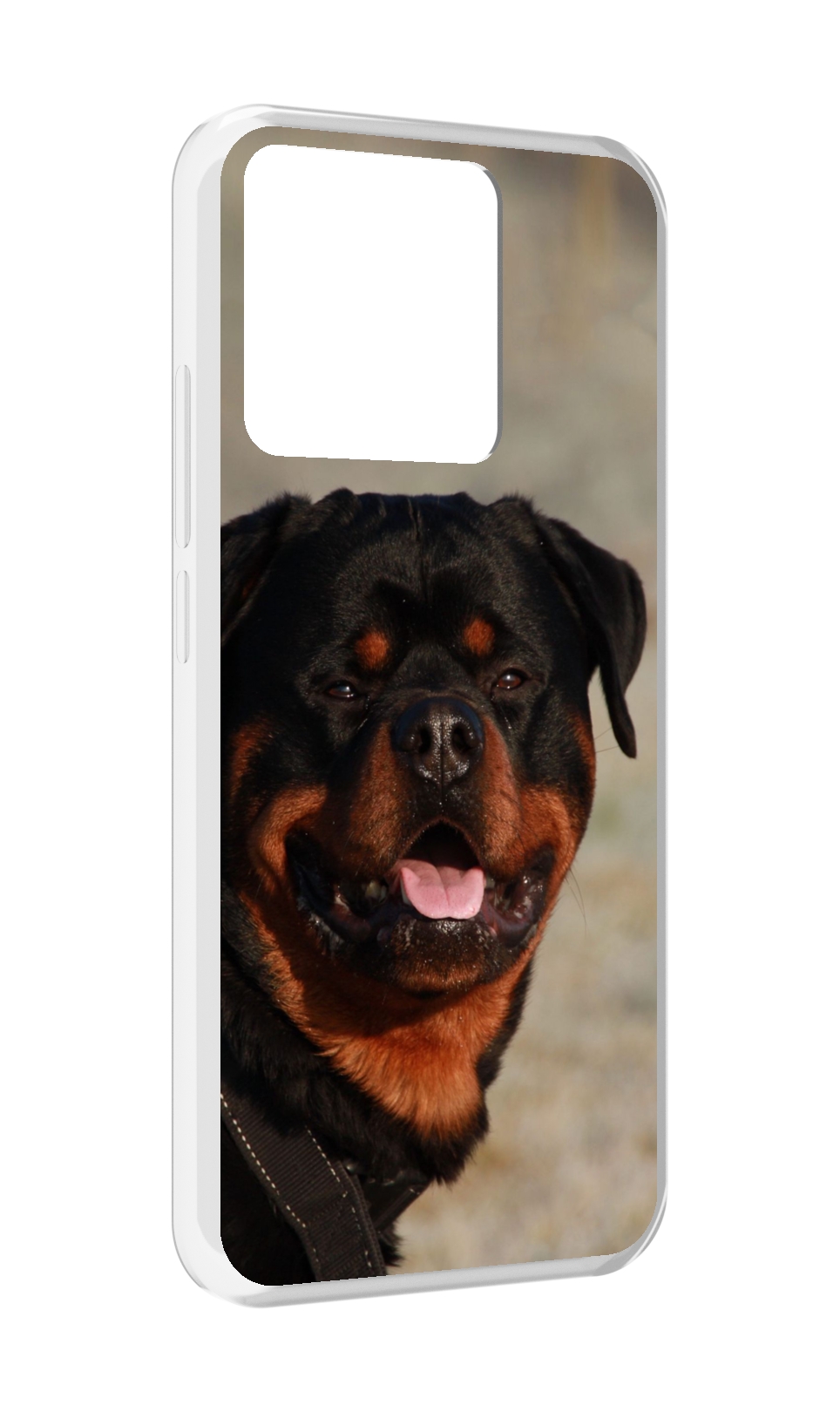 

Чехол MyPads Tocco для Xiaomi Redmi 10A ротвеллер 2, Прозрачный, Tocco