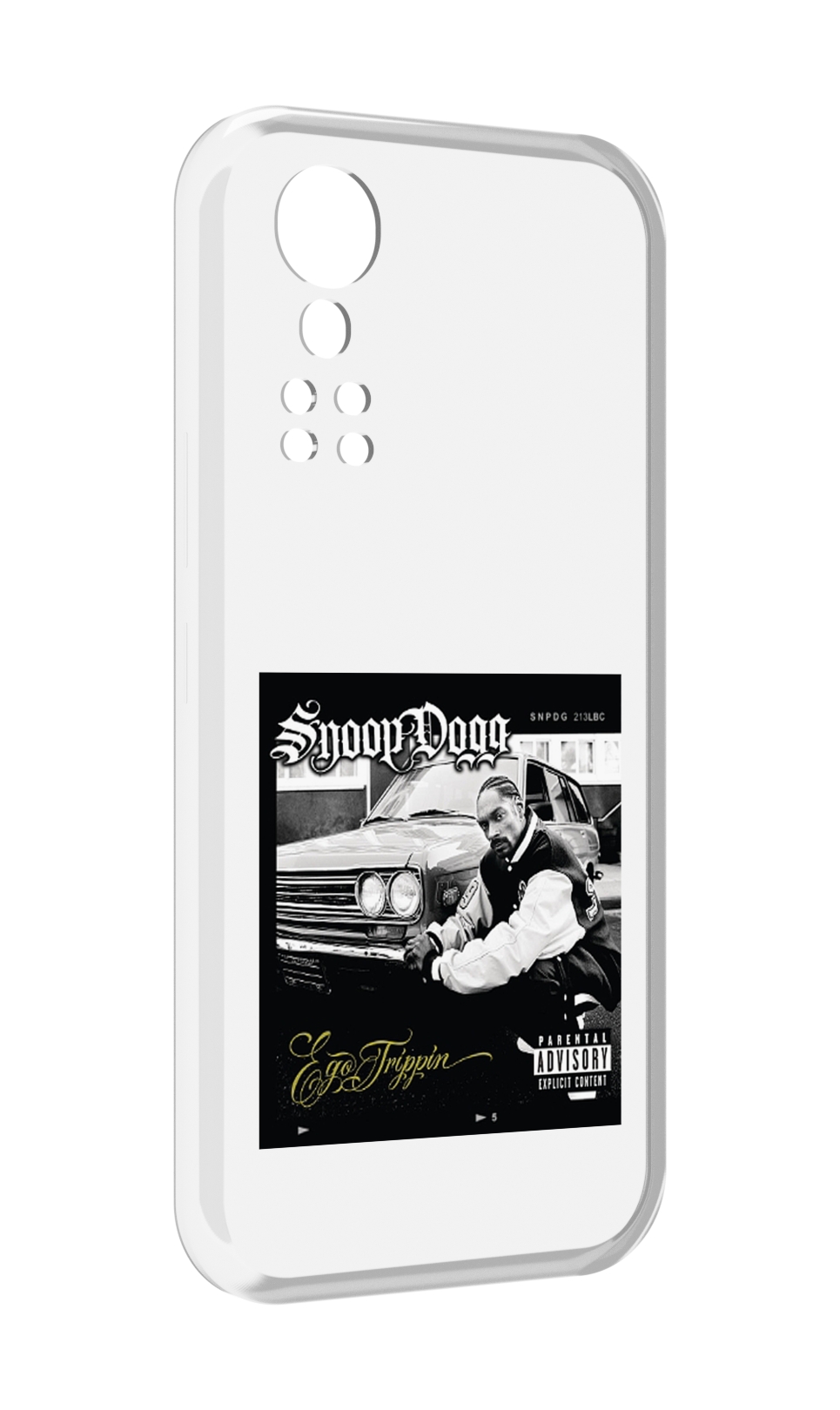 

Чехол MyPads Snoop Dogg EGO TRIPPIN’ для ZTE Axon 30 5G / Axon 30S, Прозрачный, Tocco
