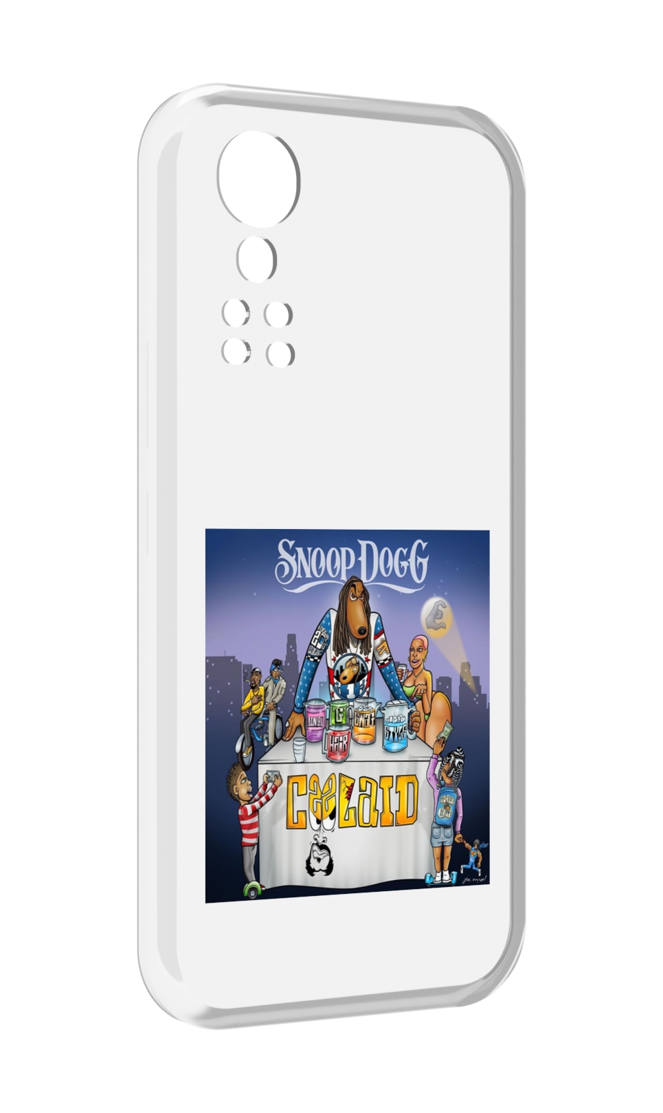 Чехол MyPads Snoop Dogg COOLAID для ZTE Axon 30 5G / Axon 30S
