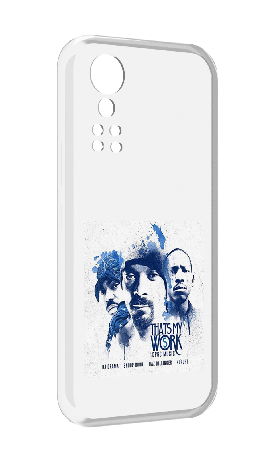 

Чехол MyPads Snoop Dogg THAT’S MY WORK VOL для ZTE Axon 30 5G / Axon 30S, Прозрачный, Tocco