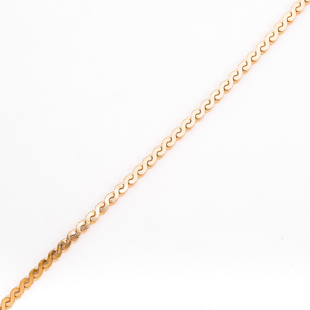 

Цепочка из красного золота 45 см 585Gold 504011286, Золотистый, 504011286