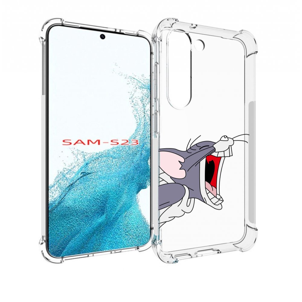 

Чехол MyPads том-голодный для Samsung Galaxy S23, Прозрачный, Tocco