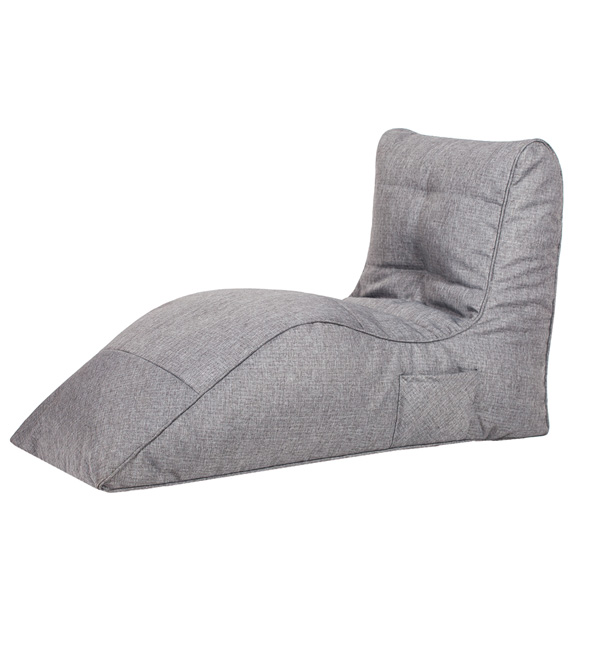 фото Бескаркасный модульный диван папа пуф cinema sofa one size, рогожка, grey (серый)