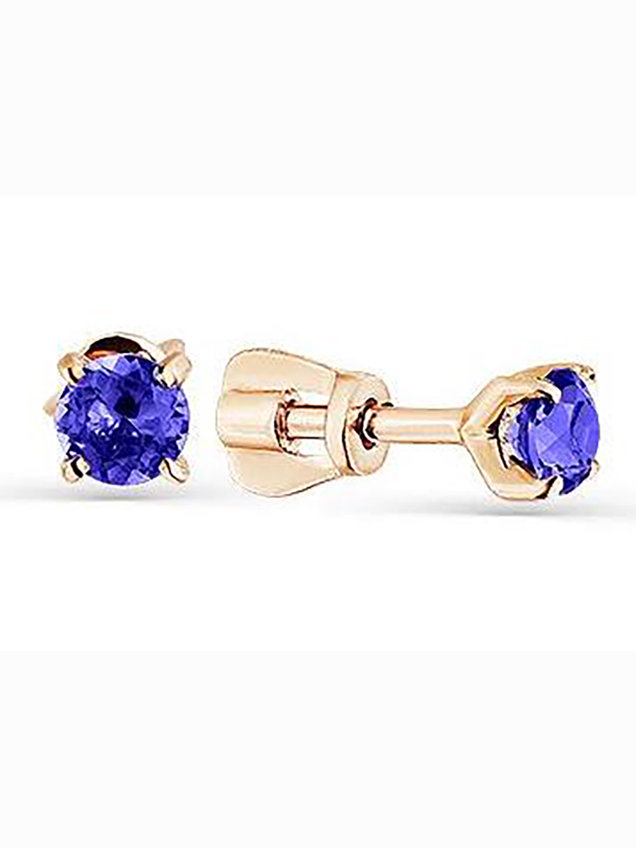 

Серьги из красного золота с 2 танзанитами Master Brilliant 05-1-060-8500-010, 05-1-060-8500-010