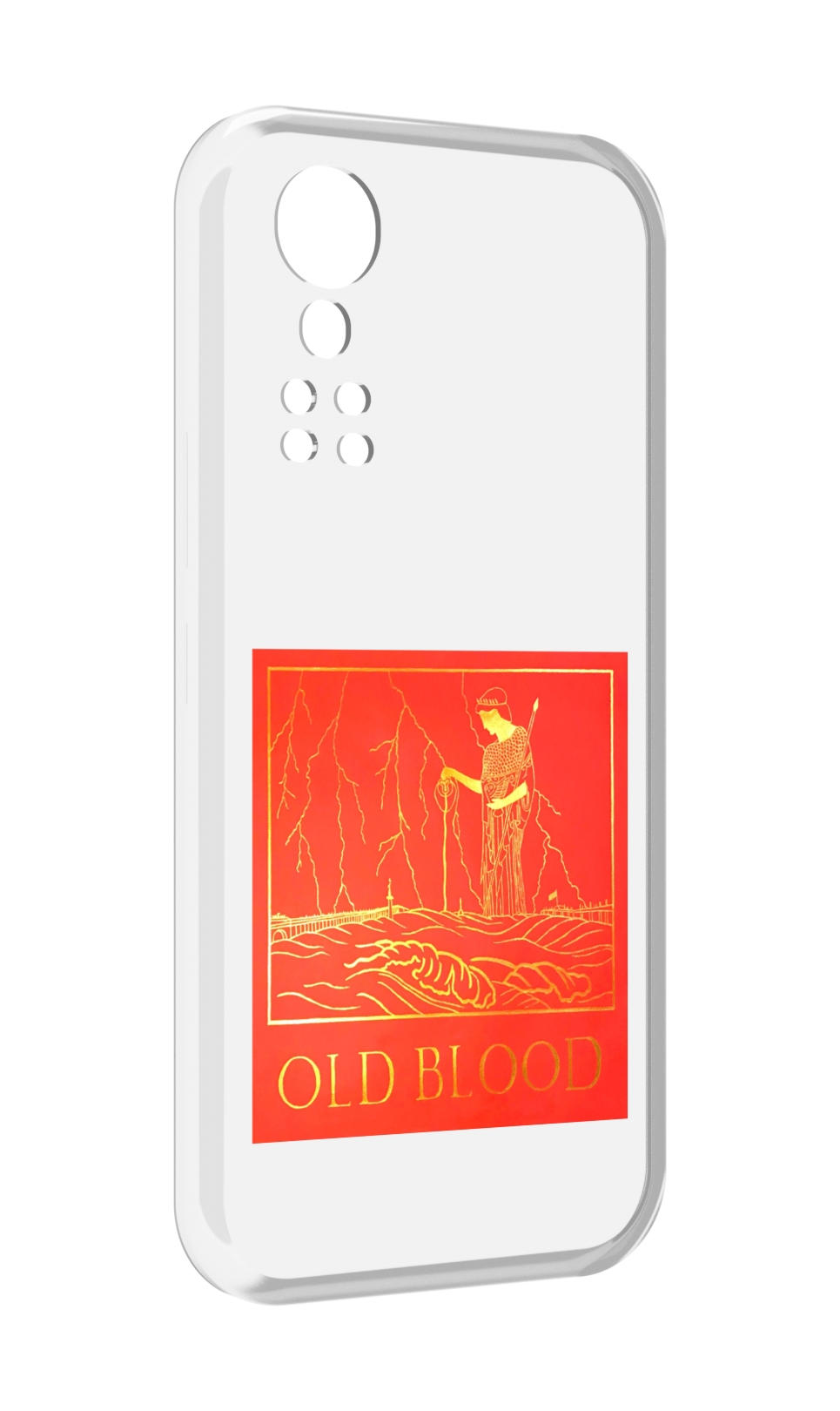 

Чехол MyPads Old Blood Boulevard Depo для ZTE Axon 30 5G / Axon 30S, Прозрачный, Tocco
