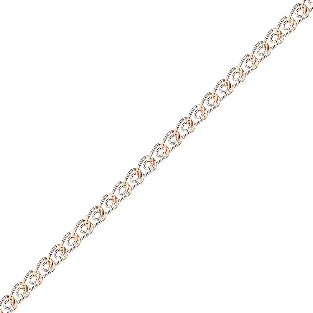 

Цепочка из красного золота 40 см 585Gold 504011277, Золотистый, 504011277